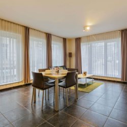 spacious dining area in serviced two bedroom apartment in Madou