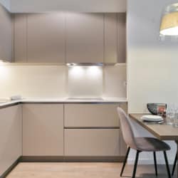 zilverhof one bedroom apartment with fully equipped kitchen and dishwasher