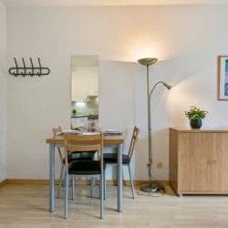 dining table in bbf serviced apartment in sablon brussels