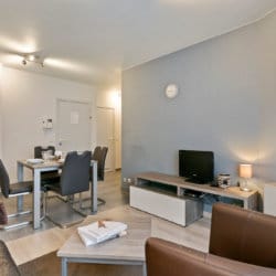 two bedroom serviced apartment with cable television
