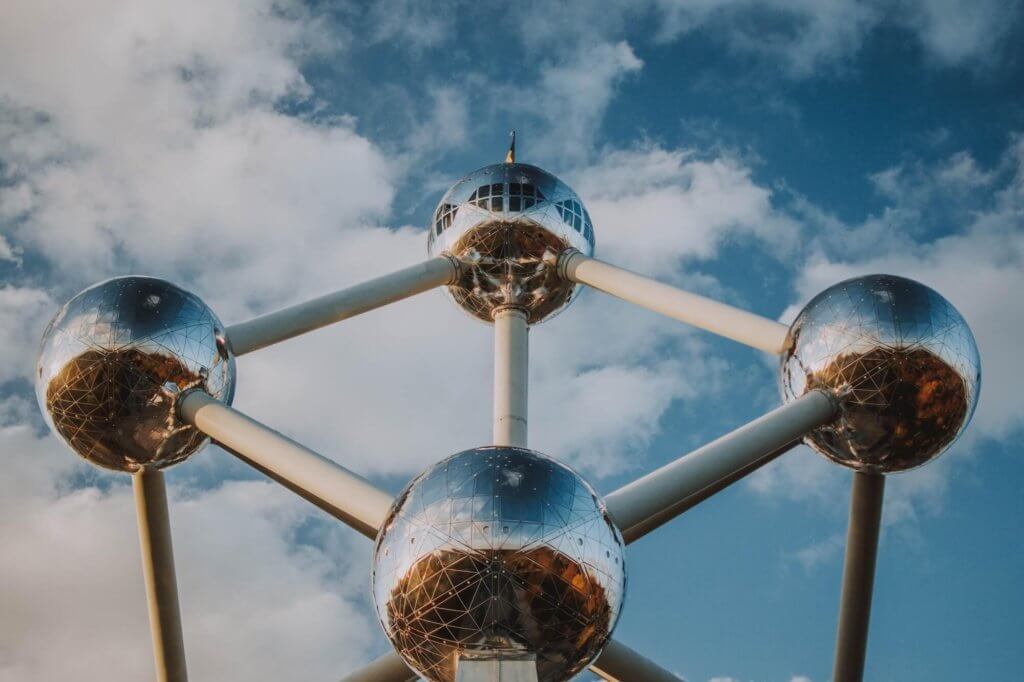 de atomiumstructuur in brussel belgië