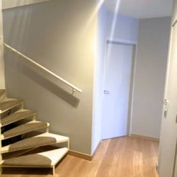 entrance hallway in three bedroom serviced apartment in european quarter