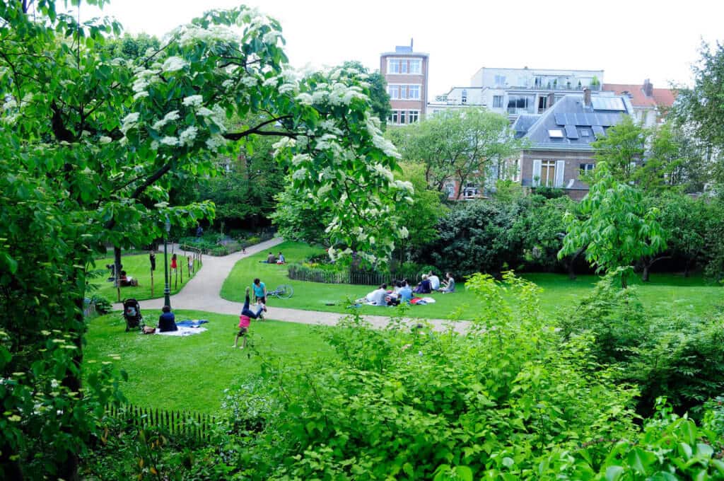 parc tenbosch à Ixelles Bruxelles près de BBF Serviced Apartments