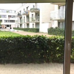unfurnished three bedroom apartment in south brussels balcony view